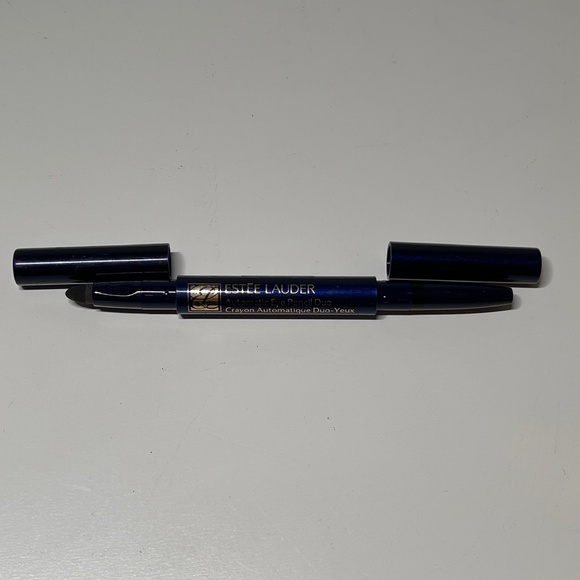 NEW Estee Lauder AUTOMATIC Eye Pencil DUO #01 JET BLACK TESTER Discontinued - Picture 1 of 7